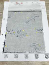 1026-647-1 60 Lawn Embroidery Bird[Textile / Fabric] HOKKOH Sub Photo