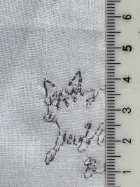 1026-648-1 60 Lawn Embroidery Cat[Textile / Fabric] HOKKOH Sub Photo
