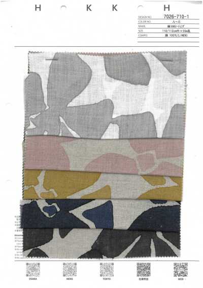 7026-710-1 100% Linen Sheeting
