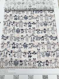 1026-625-10 60 Lawn Hand-Holding Animals[Textile / Fabric] HOKKOH Sub Photo