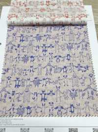 1026-625-10 60 Lawn Hand-Holding Animals[Textile / Fabric] HOKKOH Sub Photo