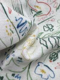8026-580-1 Double Gauze Cotton Flower[Textile / Fabric] HOKKOH Sub Photo