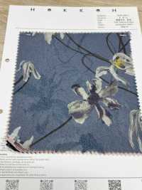 7026-440-1 Fused Jersey Transfer Print Flowing Flowers[Textile / Fabric] HOKKOH Sub Photo