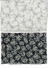 KTS7135 Broadcloth With Small Floral And Cat Print[Textile / Fabric] Cotton Kobayashi Sub Photo