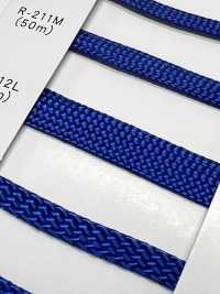 R-212L Luster Cord Bag String, Regular Weave, Yarn Dyed[Ribbon Tape Cord] RIVER Sub Photo