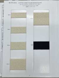 RCW1834 Cotton Stretch Big Herringbone[Ribbon Tape Cord] RIVER Sub Photo