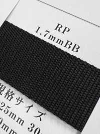 RP-17BB RP Tape Black Series Burberry Weave[Ribbon Tape Cord] RIVER Sub Photo