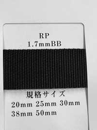 RP-17BB RP Tape Black Series Burberry Weave[Ribbon Tape Cord] RIVER Sub Photo