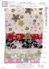 KKP2338-D-NSAKURA Futako Chirimen Lively Cherry Blossom