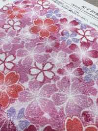 KKP2338-D-MAIZAKURA Futako Chirimen Mai Sakura[Textile / Fabric] Uni Textile(Komon Studio) Sub Photo