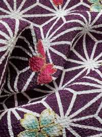 KKP2338-D-ASANOHA Futako Chirimen Treasure Collection[Textile / Fabric] Uni Textile(Komon Studio) Sub Photo