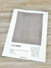 1SG038 Organic Cotton Melange Mesh Fabric[Textile / Fabric] Chambray Sub Photo