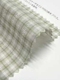 3SG040 Organic Cotton Crafted Dobby Plaid[Textile / Fabric] Chambray Sub Photo