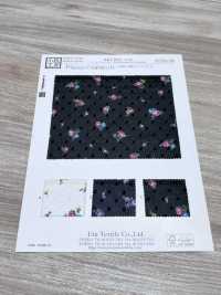 KKP2755-D118 Snow Cut Georgette[Textile / Fabric] Uni Textile(Komon Studio) Sub Photo