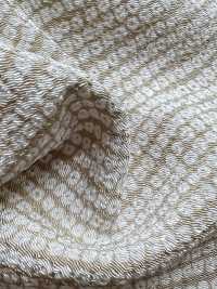 KKP3338-D1127 Futako Chirimen Single Color Print Edo Komon Moss Stitch[Textile / Fabric] Uni Textile(Komon Studio) Sub Photo