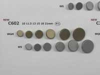 C602 Coated Metal Buttons DAIYA BUTTON(DAIYA BUTTON) Sub Photo