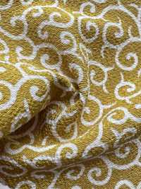 KKP3338-D-KARAKUSA Futako Chirimen Arabesque Pattern[Textile / Fabric] Uni Textile(Komon Studio) Sub Photo