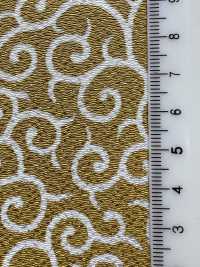 KKP3338-D-KARAKUSA Futako Chirimen Arabesque Pattern[Textile / Fabric] Uni Textile(Komon Studio) Sub Photo