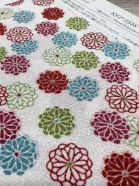 KKP2338-D-HAIKARA Futako Chirimen Haikara Kogiku[Textile / Fabric] Uni Textile(Komon Studio) Sub Photo