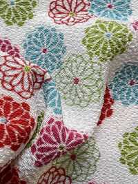 KKP2338-D-HAIKARA Futako Chirimen Haikara Kogiku[Textile / Fabric] Uni Textile(Komon Studio) Sub Photo