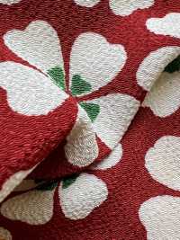 KKP2338-D-MODANSKR Futako Chirimen Modern Cherry Blossom[Textile / Fabric] Uni Textile(Komon Studio) Sub Photo