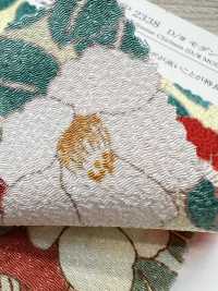 KKP2338-D-MODANTBK Futako Chirimen Modern Camellia[Textile / Fabric] Uni Textile(Komon Studio) Sub Photo