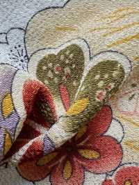 KKP2338-D-SYOCHIKU Futako Chirimen Pine, Bamboo, And Plum[Textile / Fabric] Uni Textile(Komon Studio) Sub Photo