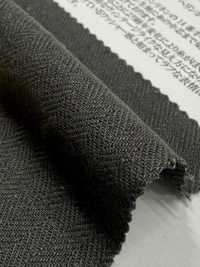 OJE253341 Cotton Linen Ramie Herringbone Vintage Wash Finish[Textile / Fabric] Oharayaseni Sub Photo