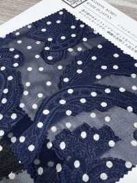 KKP4193-D301-9 Chiffon Cut Jacquard[Textile / Fabric] Uni Textile(Komon Studio) Sub Photo