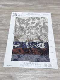 KKP4193-D301-151 Chiffon Cut Jacquard[Textile / Fabric] Uni Textile(Komon Studio) Sub Photo