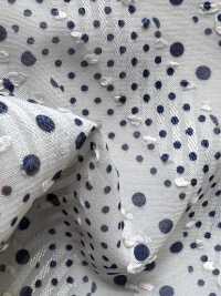 KKP4193-D312-62 Chiffon Cut Jacquard[Textile / Fabric] Uni Textile(Komon Studio) Sub Photo