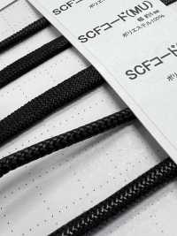 SSCR-01(S) Silicone Coated Cord 4mm With Core[Ribbon Tape Cord] Cordon Sub Photo