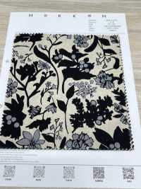 7026-1710-1 CL Loomstate Silhouette Floral Print[Textile / Fabric] HOKKOH Sub Photo