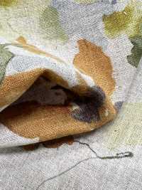 7026-1710-3 CL Loomstate With Watercolor Floral Pattern[Textile / Fabric] HOKKOH Sub Photo