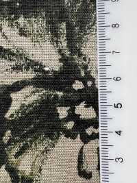7026-1730-1 Linen Loomstate With Large Flowers[Textile / Fabric] HOKKOH Sub Photo