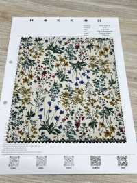 4026-1755-1 21W Corduroy Small Flowers[Textile / Fabric] HOKKOH Sub Photo