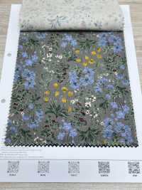4026-1755-1 21W Corduroy Small Flowers[Textile / Fabric] HOKKOH Sub Photo