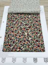 4026-1755-3 21W Corduroy Geometric Flower[Textile / Fabric] HOKKOH Sub Photo