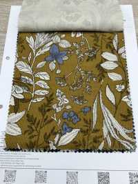 4026-1755-5 21W Corduroy Embroidered Floral Pattern[Textile / Fabric] HOKKOH Sub Photo