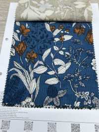 4026-1755-5 21W Corduroy Embroidered Floral Pattern[Textile / Fabric] HOKKOH Sub Photo