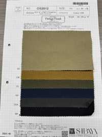 OS2012 20/1 X 12/1 Uneven Thread Duck[Textile / Fabric] SHIBAYA Sub Photo