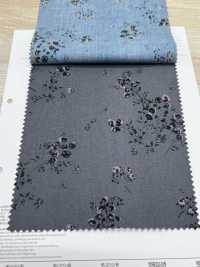 7026-1630-2 60 Typewriter Cloth Blurred Flower[Textile / Fabric] HOKKOH Sub Photo