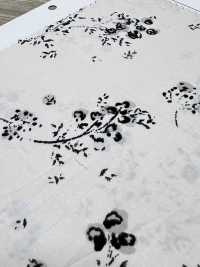 7026-1630-2 60 Typewriter Cloth Blurred Flower[Textile / Fabric] HOKKOH Sub Photo