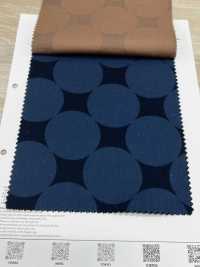 7026-1210-2 30 Viyella Fuzzy Sticky Dots[Textile / Fabric] HOKKOH Sub Photo