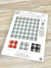 KKW2064-W-D4 Yarn Dyed 1/80 Eco Manard® Voile[Textile / Fabric] Uni Textile(Komon Studio) Sub Photo