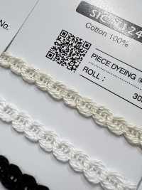 SIC-7124 Cotton Lace Braid[Ribbon Tape Cord] SHINDO(SIC) Sub Photo