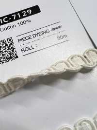 SIC-7129 Cotton Lace Braid[Ribbon Tape Cord] SHINDO(SIC) Sub Photo