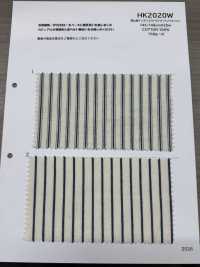 HK2020W Okayama-made Indigo Yarn Dyed Hickory, One Wash[Textile / Fabric] KOYAMA Sub Photo