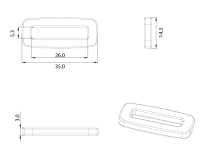 HH035 Altica Square Loop[Buckles And Ring] Sub Photo
