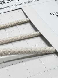 C3 Natural Material Cord PART1 Cotton 3 Round Cord 4.0mm[Ribbon Tape Cord] Cordon Sub Photo